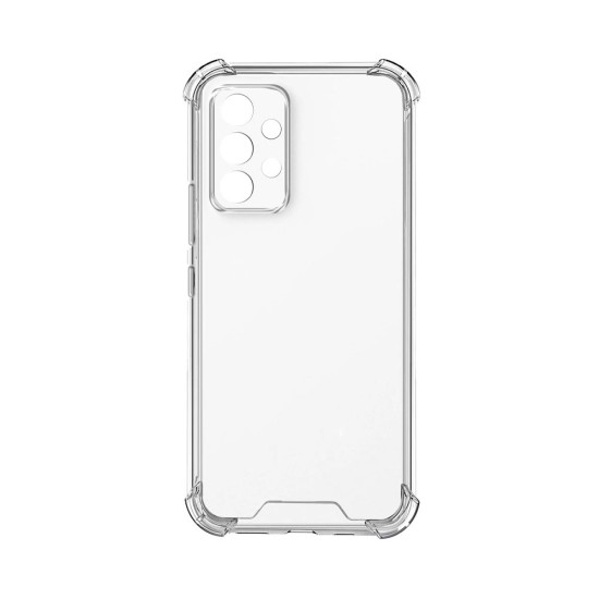 Capa de Silicone com Cantos Dura para Oppo A73 5g Transparente